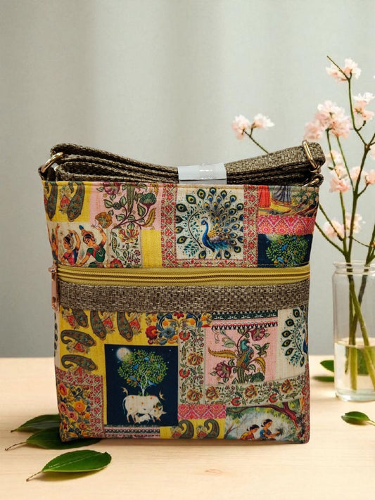 Tussar Sling  - Design 02