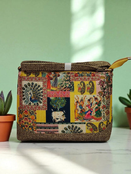 Tussar Sling  - Design 03