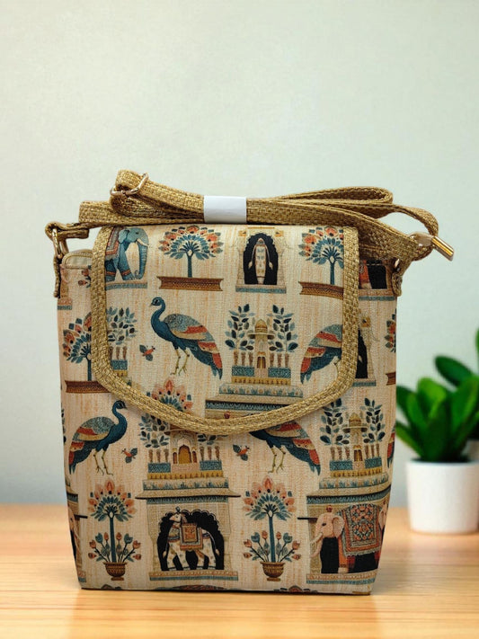 Tussar Sling  - Design 04