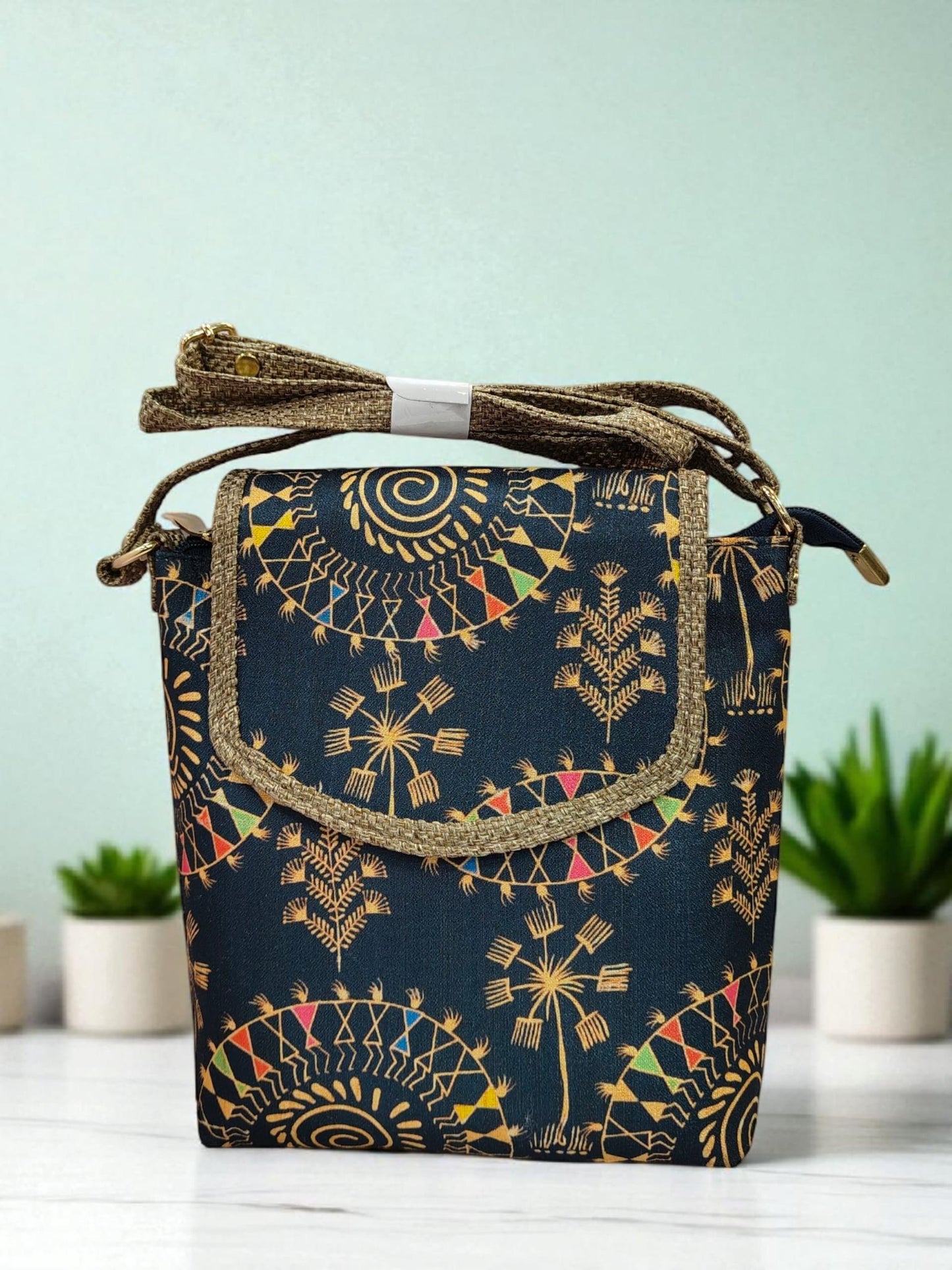 Tussar Sling  - Design 04