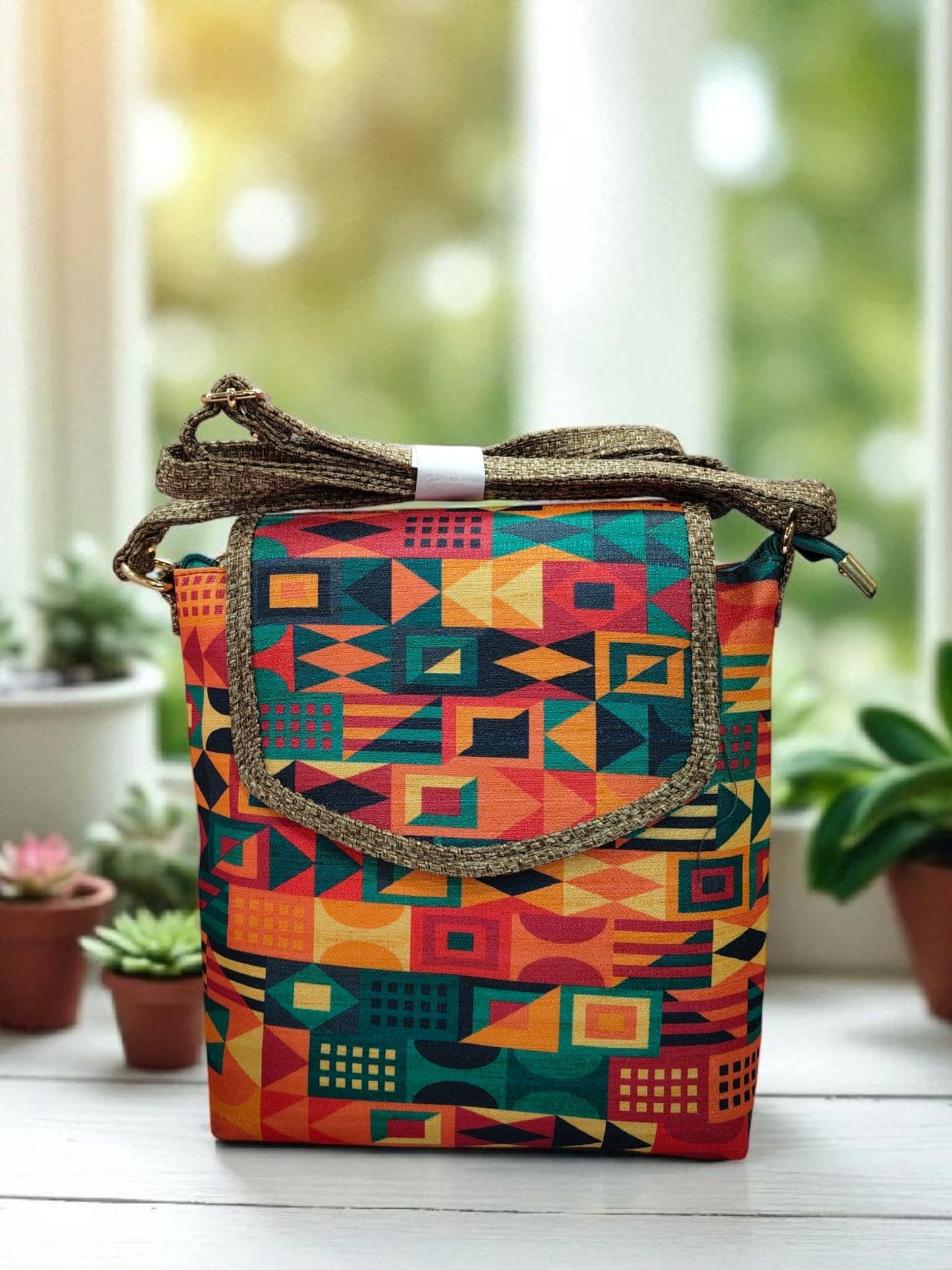 Tussar Sling  - Design 04