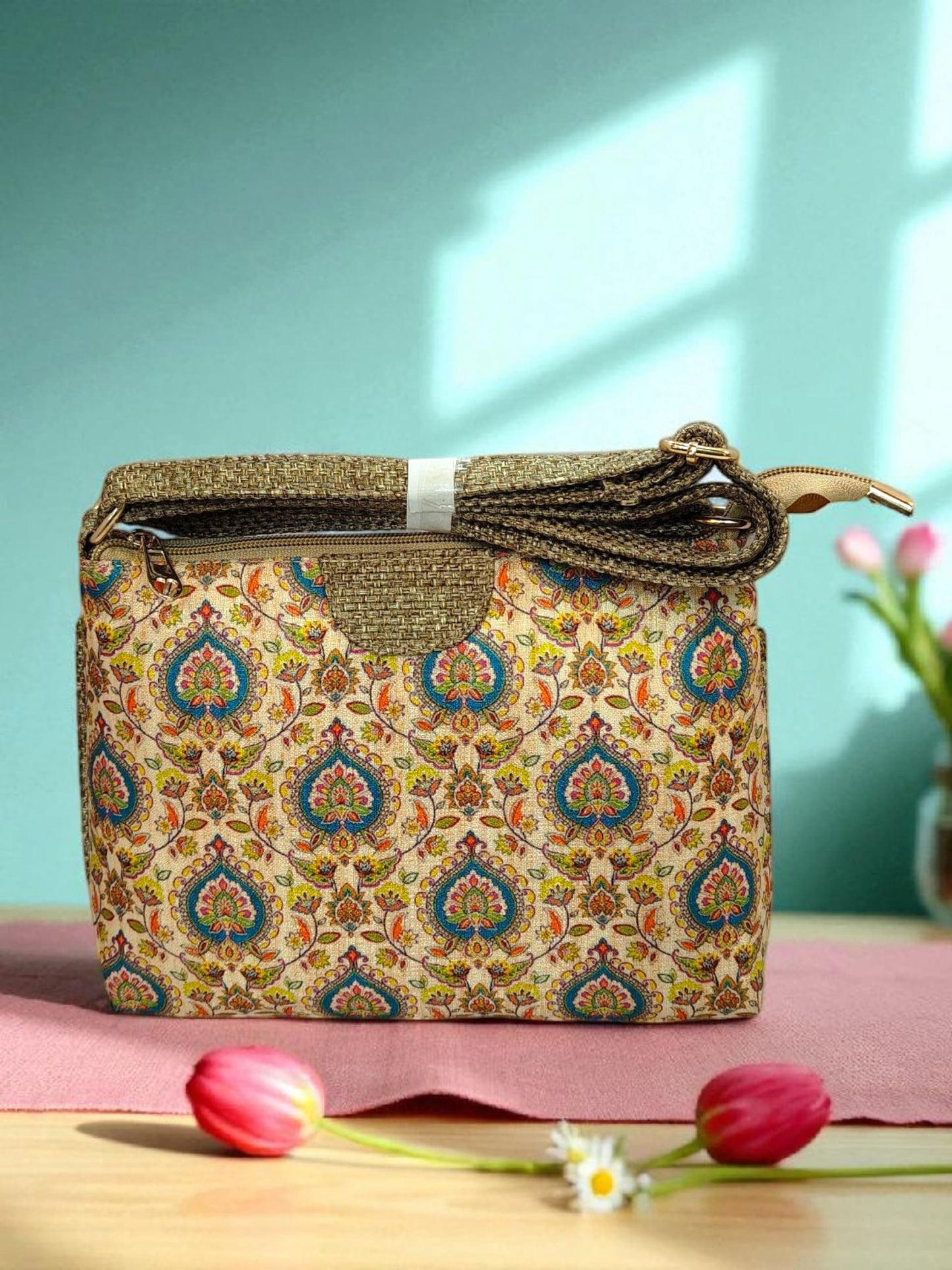 Tussar Sling  - Design 05
