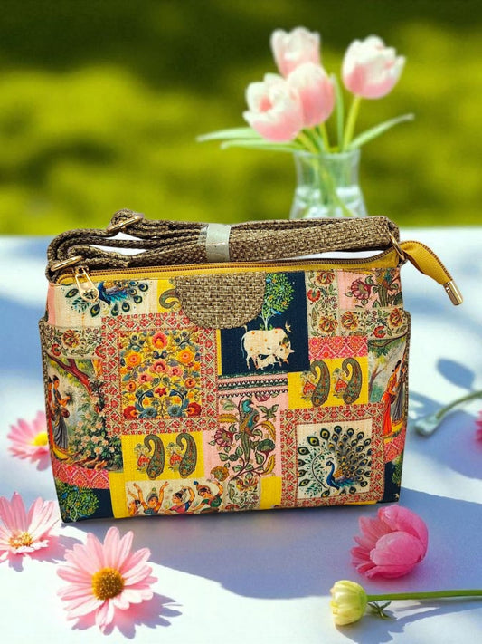 Tussar Sling  - Design 05