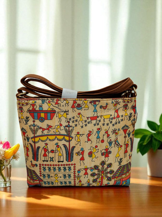 Tussar Sling  - Design 06