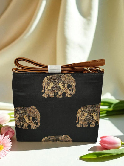 Tussar Sling  - Design 06