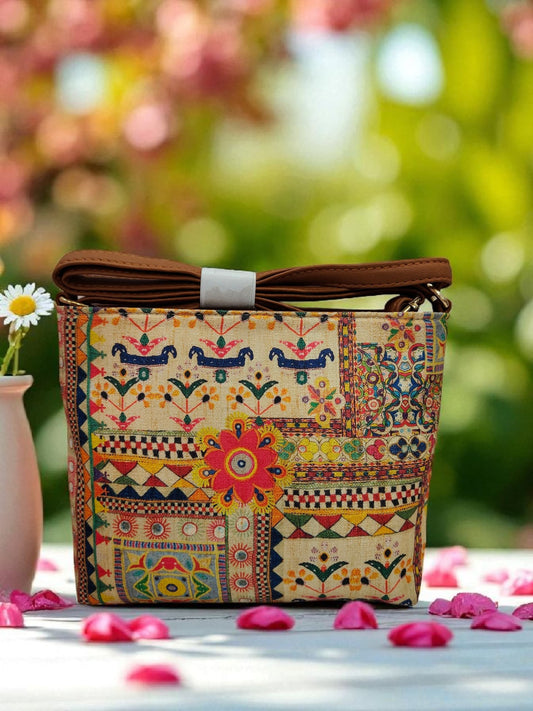 Tussar Sling  - Design 06