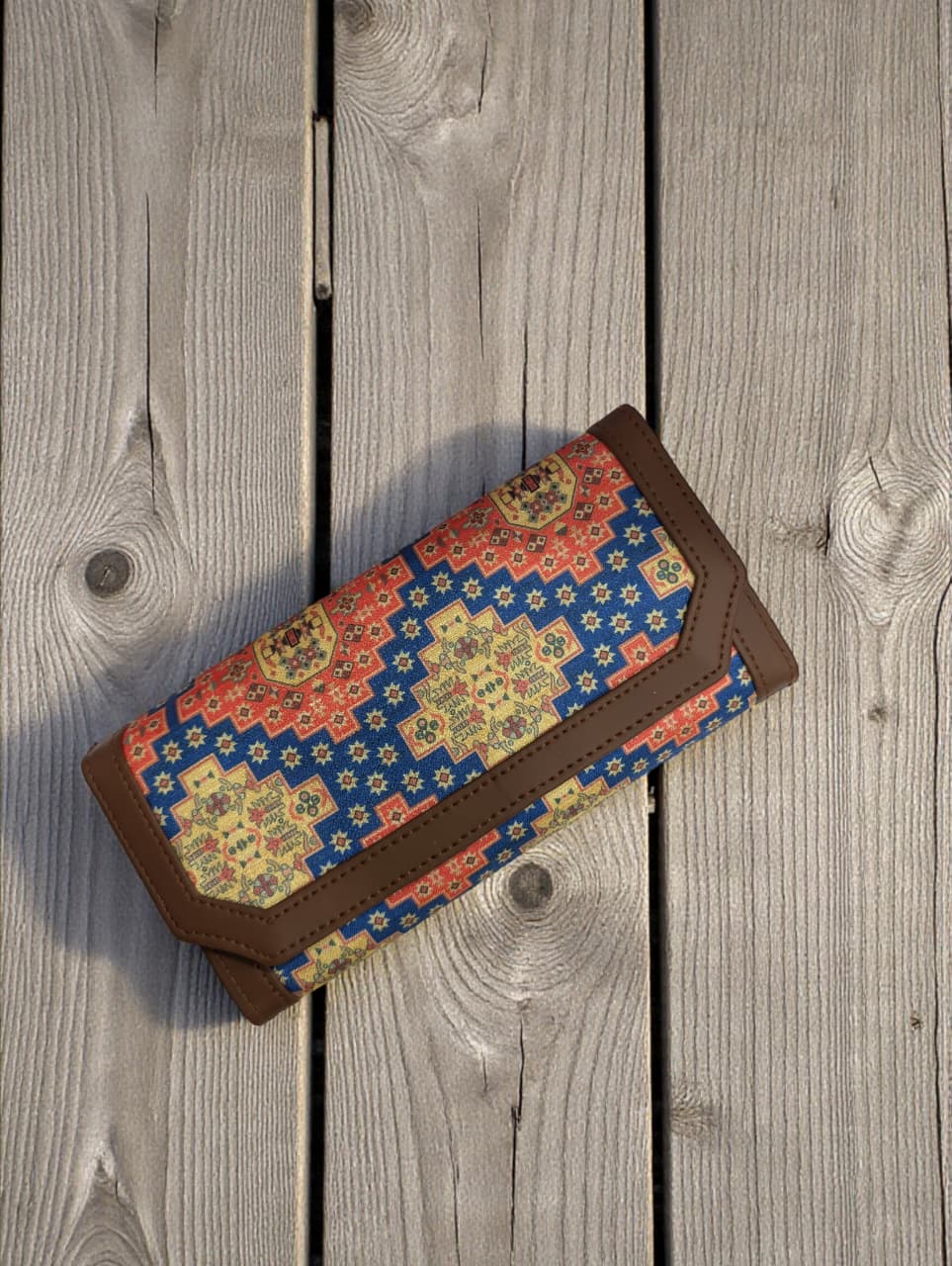 Tussar Wallet - Design 01