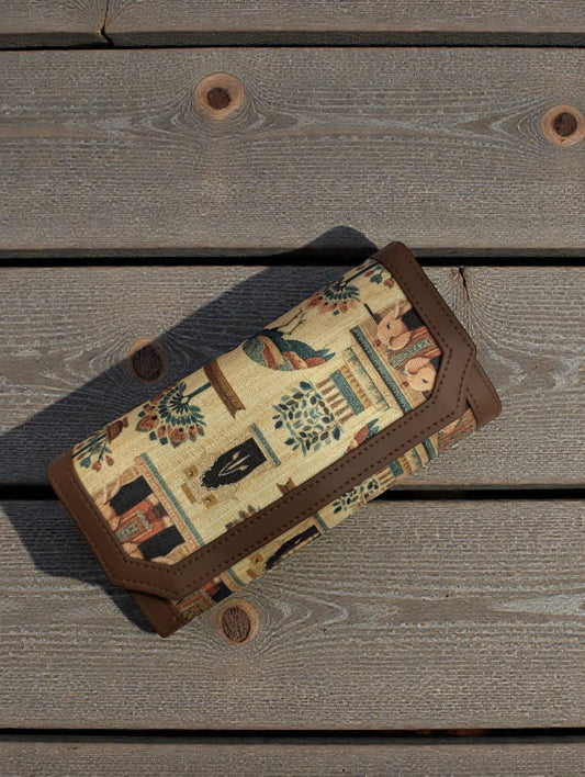 Tussar Wallet - Design 01