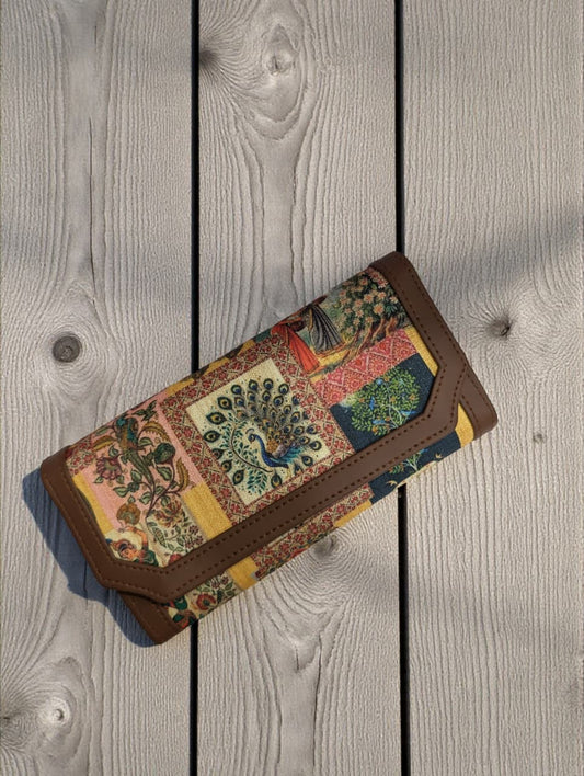 Tussar Wallet - Design 01