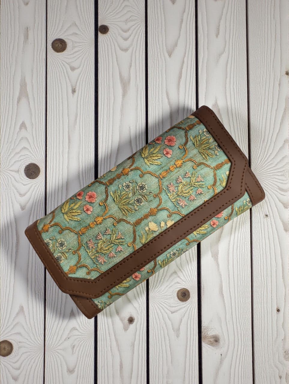Tussar Wallet - Design 01