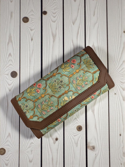 Tussar Wallet - Design 01