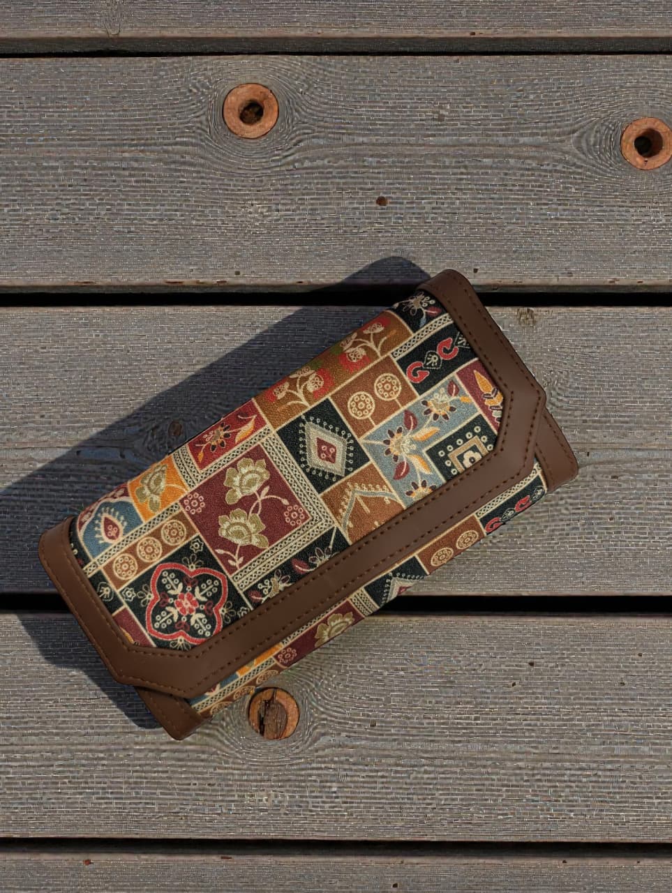 Tussar Wallet - Design 01