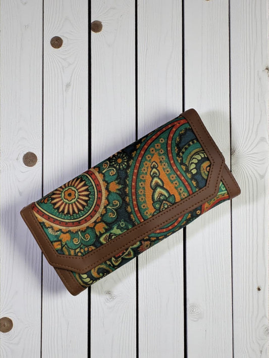 Tussar Wallet - Design 01