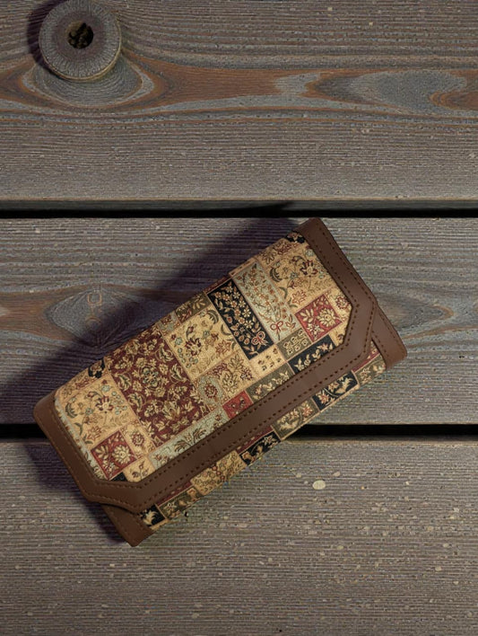 Tussar Wallet - Design 01