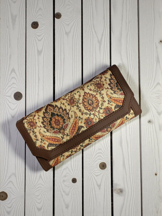 Tussar Wallet - Design 01