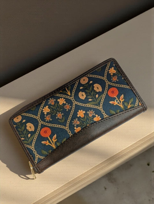 Tussar Wallet - Design 02
