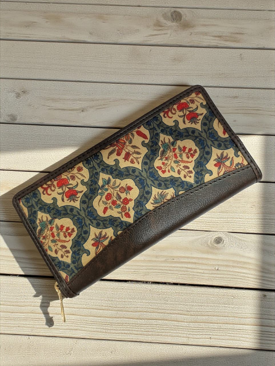 Tussar Wallet - Design 02
