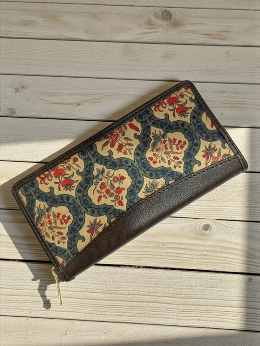 Tussar Wallet - Design 02