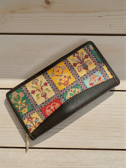 Tussar Wallet - Design 02