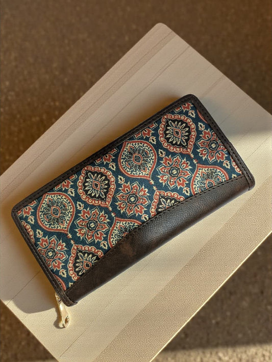 Tussar Wallet - Design 02