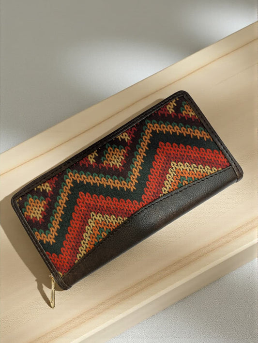 Tussar Wallet - Design 02