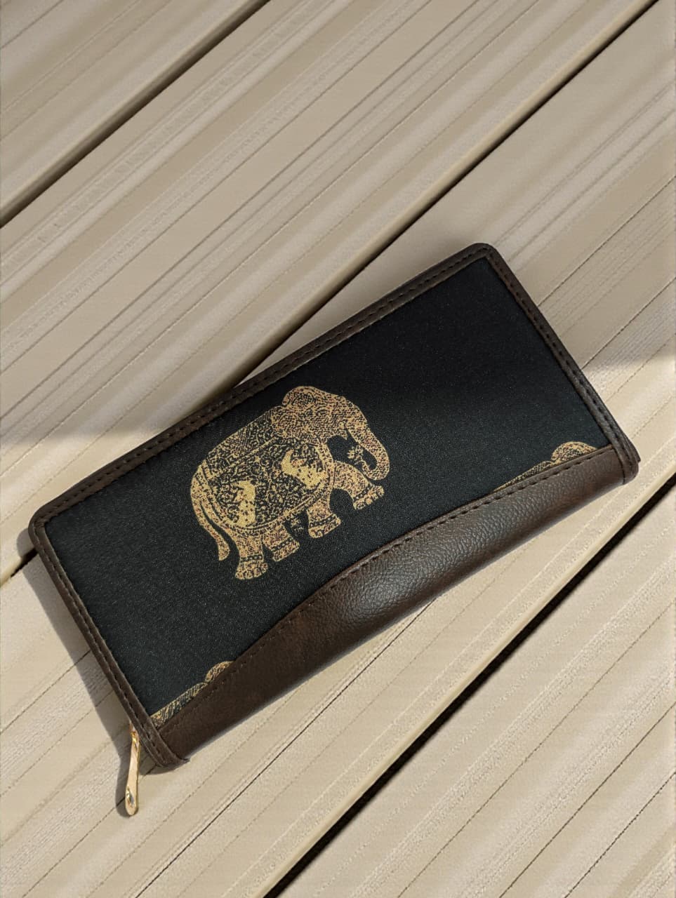 Tussar Wallet - Design 02