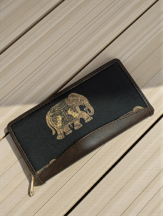 Tussar Wallet - Design 02