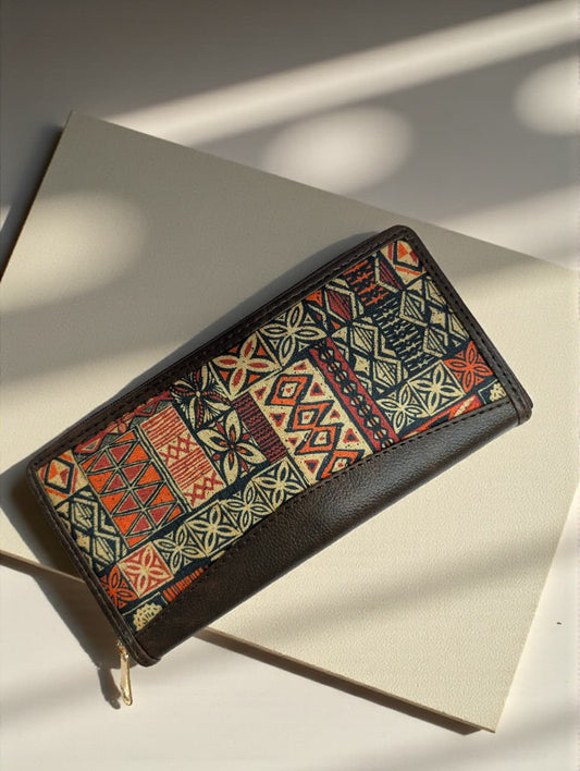 Tussar Wallet - Design 02