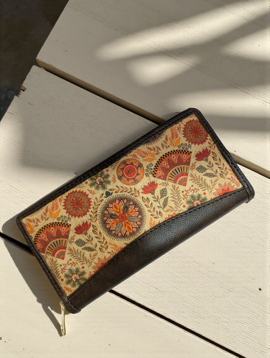 Tussar Wallet - Design 02