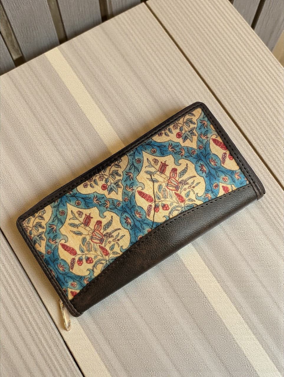 Tussar Wallet - Design 02