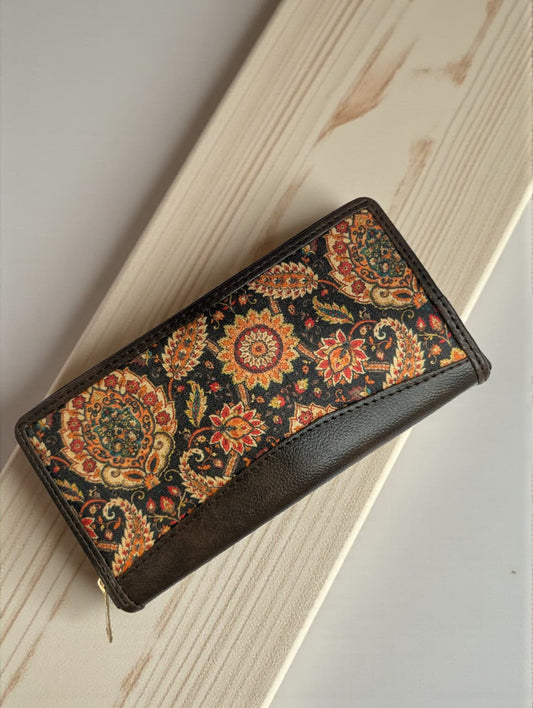 Tussar Wallet - Design 02