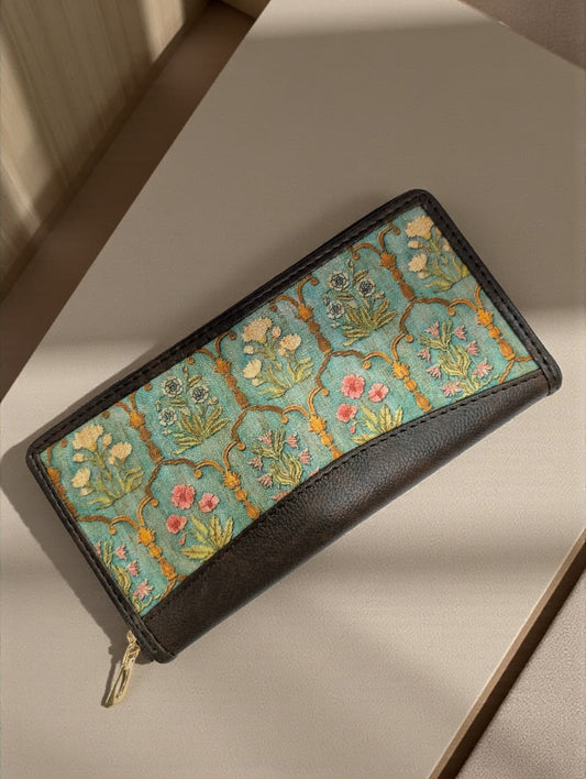 Tussar Wallet - Design 02