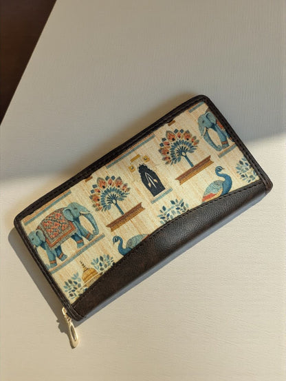Tussar Wallet - Design 02
