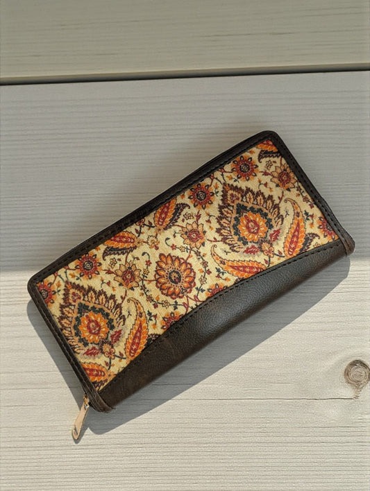 Tussar Wallet - Design 02