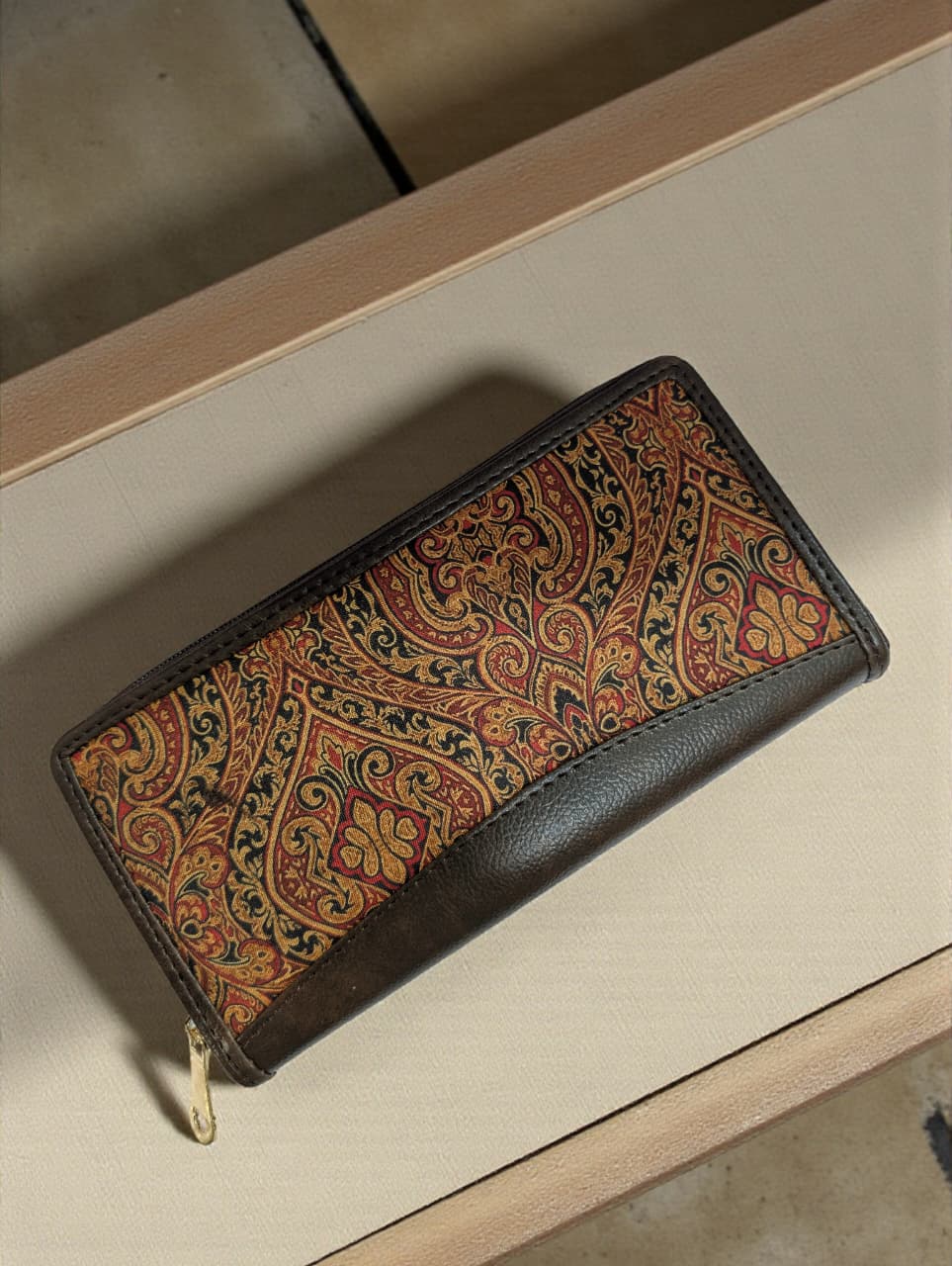 Tussar Wallet - Design 02