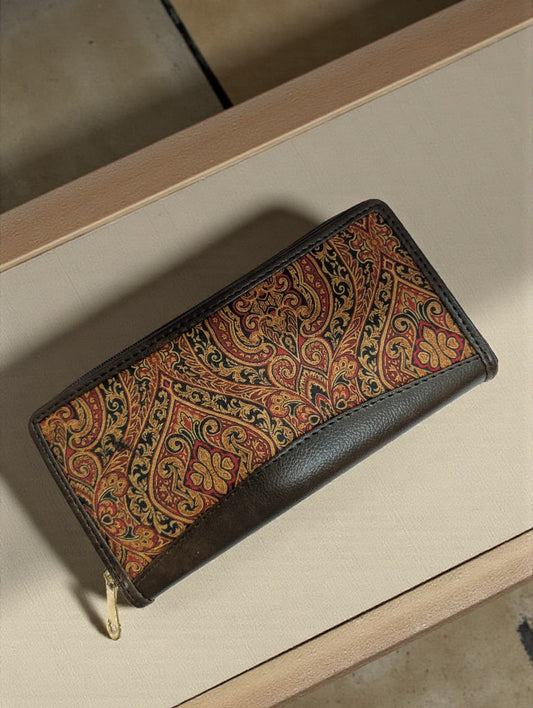 Tussar Wallet - Design 02