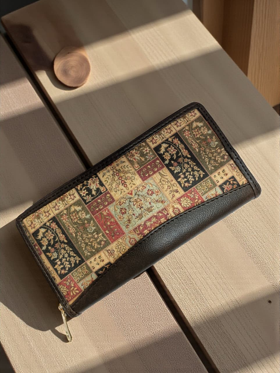 Tussar Wallet - Design 02