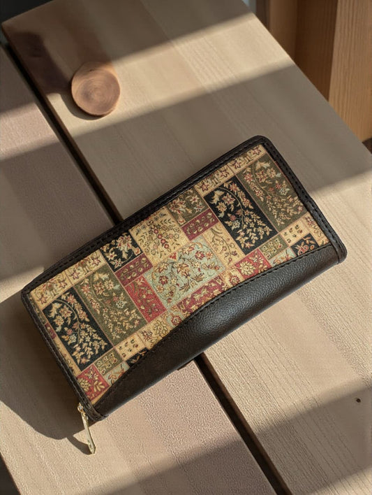 Tussar Wallet - Design 02