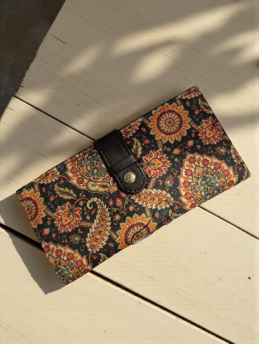 Tussar Wallet - Design 03 (Sleek)