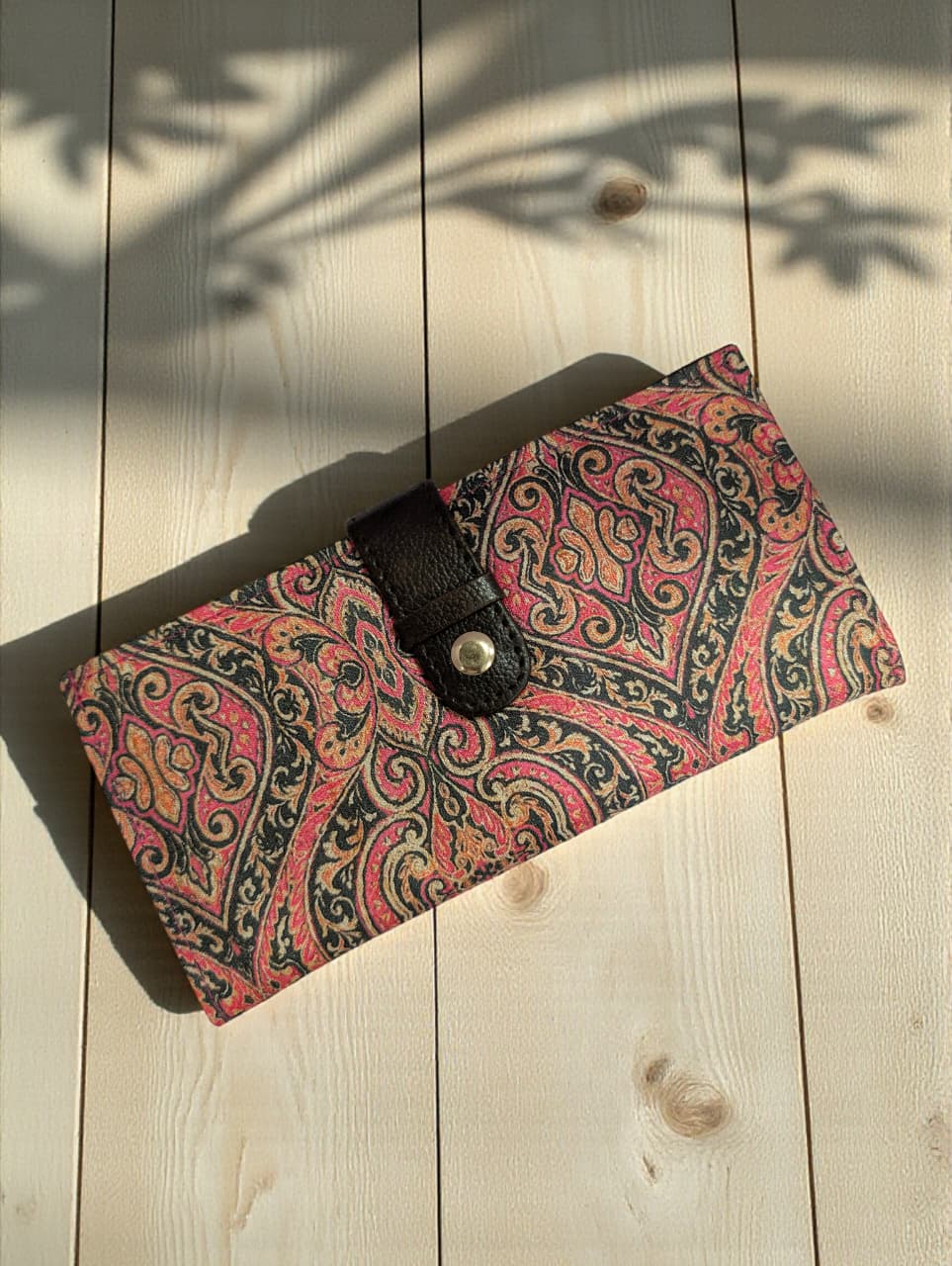 Tussar Wallet - Design 03 (Sleek)