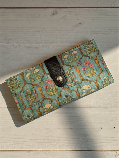 Tussar Wallet - Design 03 (Sleek)