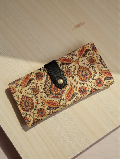 Tussar Wallet - Design 03 (Sleek)