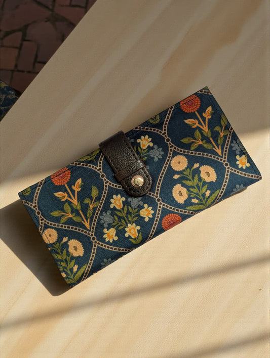 Tussar Wallet - Design 03 (Sleek)