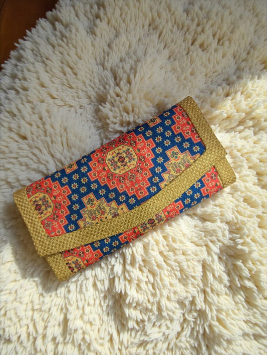 Tussar Wallet - Design 04
