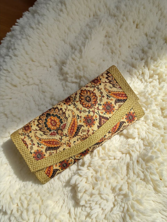 Tussar Wallet - Design 04