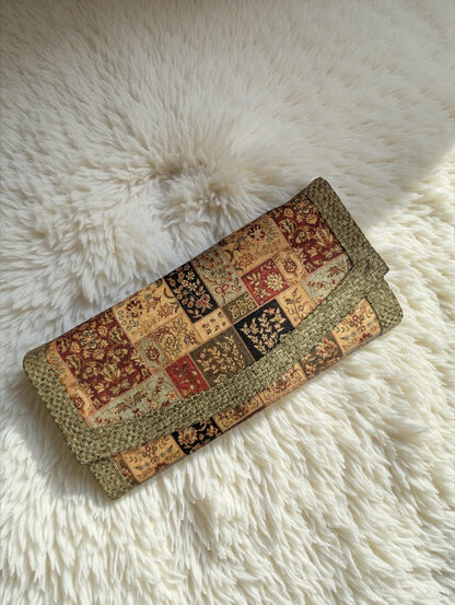 Tussar Wallet - Design 04