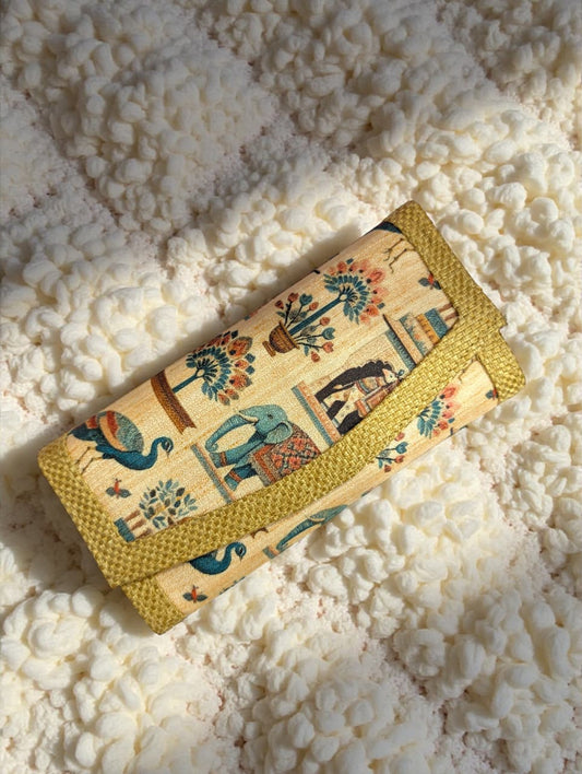 Tussar Wallet - Design 04