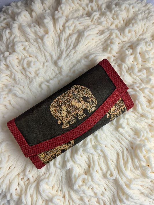 Tussar Wallet - Design 04
