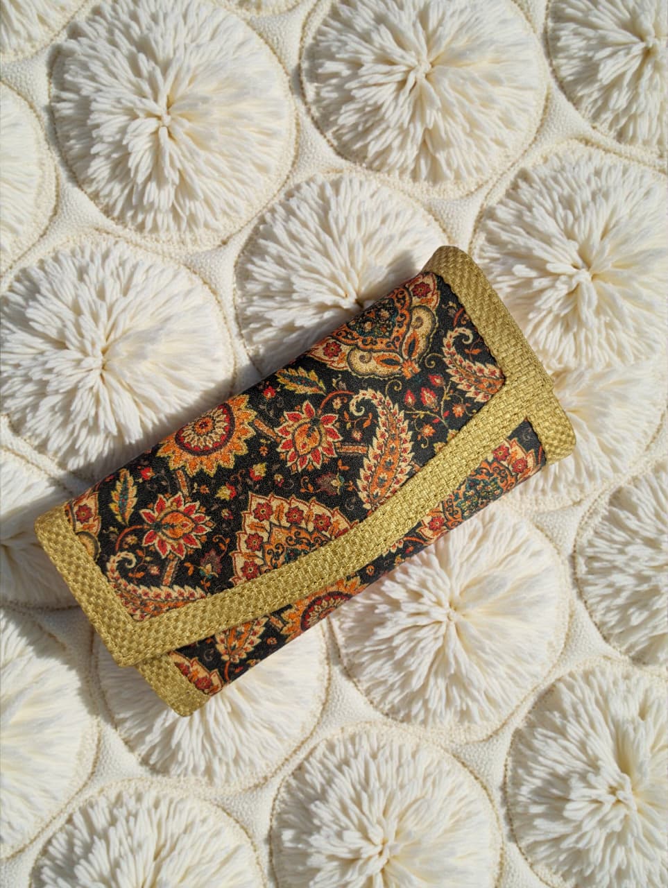 Tussar Wallet - Design 04