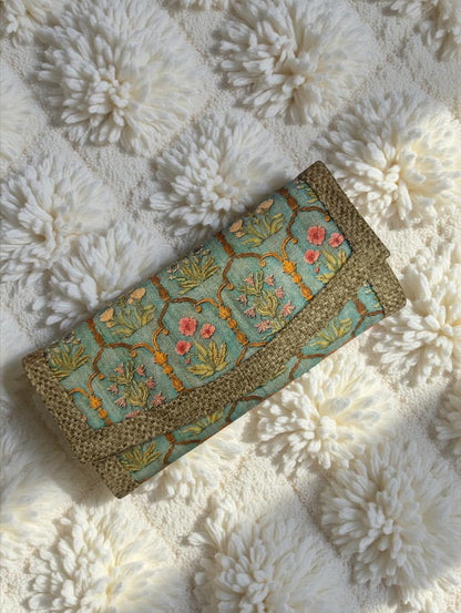 Tussar Wallet - Design 04